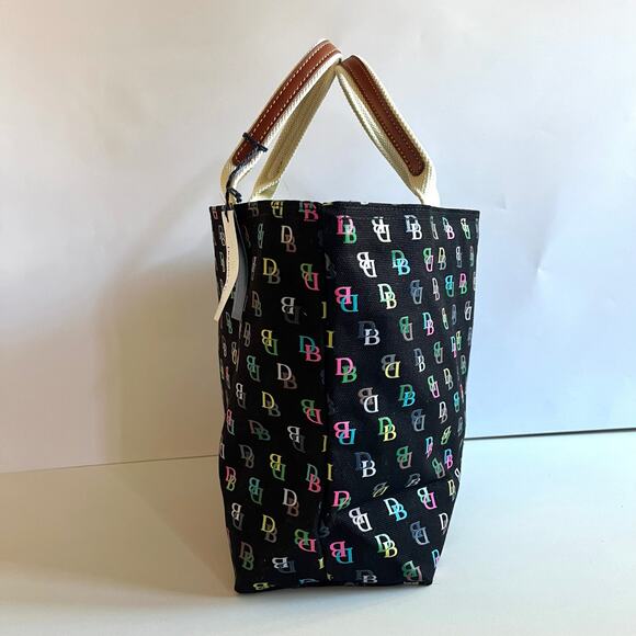 Dooney & Bourke Multicolor Logo Shoulder Bag - Picture 3 of 10